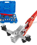 Hand Tube Bending Kit With Ratcheting Tubing Bender And Reverse Bending Attachments, 1/4 To 7/8 Inch OD HVAC Tubing Bender Kit