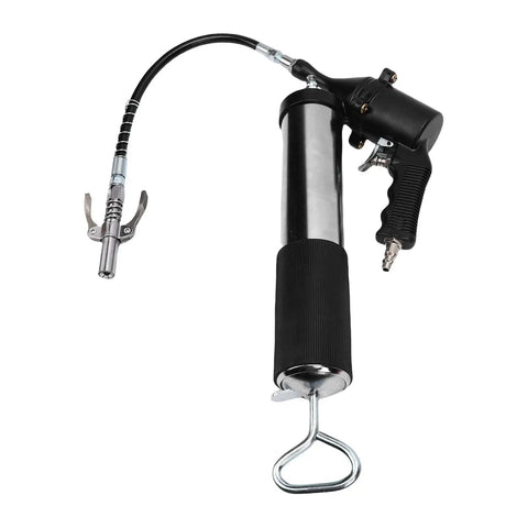 Pneumatic Grease Gun Kit With 18 Inch Flexible Hose And 5.5 Inch Extension Tube Heavy Duty Grip for machinery maintenance