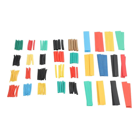 Massive 164 Piece Heat Shrink Tubing Kit With Polyolefin Wire Sleeves Electric Insulation In 5 Vibrant Colors Perfect For All Your Wiring Repairs And Diy Electrical Projects To Keep Your Connections Safe And Secure, assorted sizes
