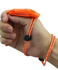 Person holding Ultra Loud Double Chamber Emergency Whistle With Lanyard For Kayaks Boats Life Vest And Outdoor Adventures Pealess 120dB Survival Signal For Hiking Camping Fishing And Rescue 2 Pack