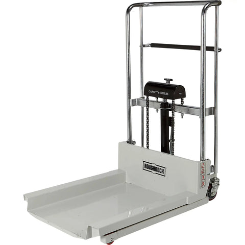 Slick Low Profile Foot Pedal Lift Table Cart With A Bombproof 1000 Lb Capacity And Spacious 36 By 24 In Deck Built For Garage Grind And Zero Hassle Heavy Load Movement