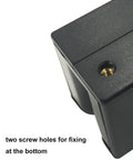 Close-up of bottom screw holes on Three Track USB Magnetic Stripe Card Reader For POS Systems with Keyboard Emulation No Software Install Needed