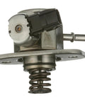 Heavy Duty Fuel Pump Replacement Built Tough For Domestic Vehicles Delivers Smooth Rock Solid Flow Straight Plug And Play Setup close-up of stainless steel unit with spring and connector