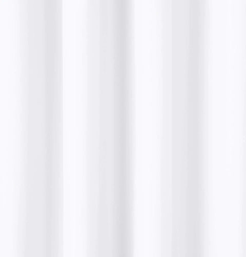 Close-up of Room Darkening Blackout Curtain Panels With Grommets Set Of 2 White 52 By 63 Inches For Privacy, Noise Blocking, Light Reduction