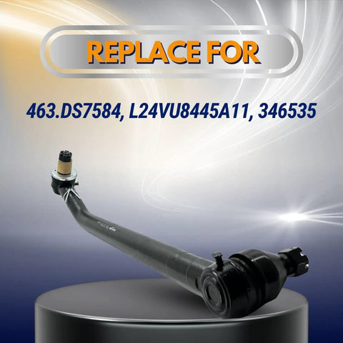 Built Tough 31 Inch C To C Drag Link Steering Component For Peterbilt Trucks Replacement Replaces 463.DS7584 L24VU8445A11 KG22084 TRDL4511