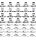 No Sweat Setup Heavy Duty Canvas Twist Lock Fasteners Turn Button Eyelet Studs 40 sets with washers for secure outdoor use.