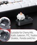 Aluminum Switch Opener And Lube Kit For Custom Keyboards With Tweezers And Four Claw Gripper All In One Keyboard Lube Tools