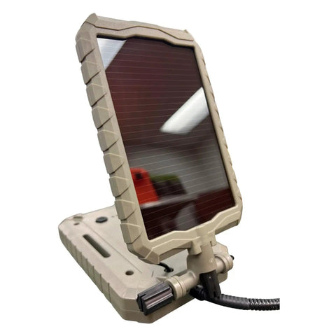 Durable Sol Pak Solar Battery Pack For Trail Cameras 12V Solar Panel Rechargeable 3000mAh Li Ion Battery 10Ft Insulated Cable