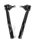 Front Outer Tie Rod End Kit For Nissan Qashqai 2017-2023 Rogue 2014-2020 And Rogue Sport 2017-2022 2 Pack ES801221 ES801220 Premium Outer Steering Tie Rod Ends Replacement OE Style, black steel pair