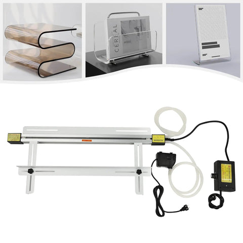 Pro Grade 24 Inch Acrylic PVC Heat Bender With Adjustable Bracket, High Power 1000W Heater for bending thick acrylic sheets.