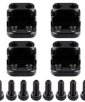 Aluminum Dual Hole 4mm Suspension Lift Shock Mounts For Axial 1 To 30 SCX30 K10 Bronco JLU Rock Crawler Upgrades set