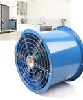 Beefy 110V Axial Exhaust Fan With 5400 Cubic Meters Per Hour Air Flow 16 Inch Wheel 1420 RPM in modern kitchen setup