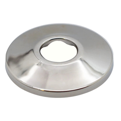 Traditional Pedestal Lavatory Kit With Cross Handles In Polished Chrome For A Clean No Fuss Bathroom Upgrade Includes Compression Angle Stops Adapters Bullnose Risers Sure Grip Flanges And All Necessary Hardware polished chrome flange