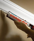 Applying Big Stretch Acrylic Latex Caulking Sealant High Performance Flexible Waterproof Sealant for Indoor and Outdoor Joints 29 Ounce Cartridge