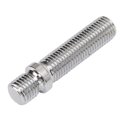 Upgrade Your Ride With This Epic 20 Pack Wheel Stud Conversion Kit, Featuring Cold Forged Steel Extended 58mm Studs And Zinc Coated Finish For Cars And Trucks. Swap Out Factory Lug Bolts Easily And Unlock A Bigger World Of Custom Wheels Plus Colorful. 58mm steel wheel stud conversion bolt, zinc coated, shown angled
