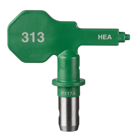 High Efficiency Airless 313 Reversible Spray Tip for Sealers and Stains, shown close-up against a white background.