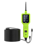 Ultimate Vehicle Electrical Tester With 2.4 Inch TFT Display 12V 24V Power Circuit Probe for cars and motorcycles shown with cable.