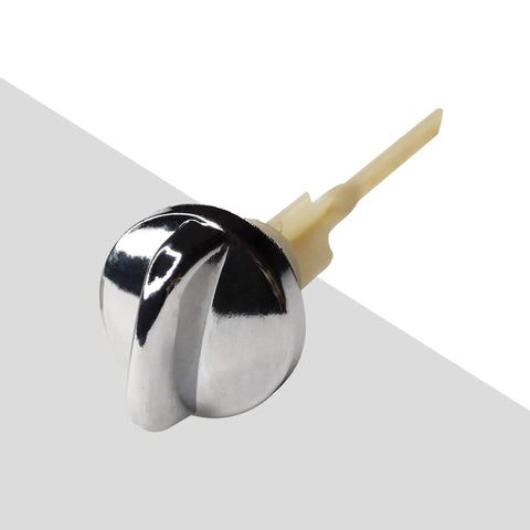 Oil Dipstick Replacement For 50cc 70cc 90cc 110cc 125cc Horizontal Engines In ATVs Quads Go Karts Dirt Bikes And Motorcycles 68mm Deep Reach Accurate Oil Level Check Easy Install Durable Aftermarket Parts, chrome cap and 68mm length shaft.