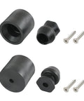 Low Profile Rubber Trailer Door Holder Kit For RV Camper Boat And Horse Trailer Keeps Doors Quiet And Secure With A Rugged Bumper Easy Install Weather Resistant 2 Pack