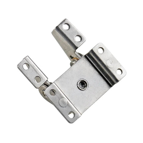 Dual-axis torque hinge, stainless steel cabinet hardware, 360-degree rotation, 1 piece