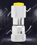 Heavy Duty Hydraulic Test Coupling High Pressure G1 4 M16 To Pressure Detection Adapter Carbon Steel Stainless Steel close-up