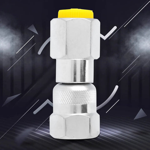 Heavy Duty Hydraulic Test Coupling High Pressure G1 4 M16 To Pressure Detection Adapter Carbon Steel Stainless Steel close-up