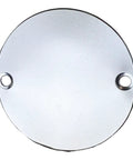 Hardcore Right Side Round Engine Clutch Cover Plate With Screws Fits 110cc 125cc shiny silver cover for pit bike engines.