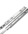 Heavy Duty Full Extension Drawer Slides Side Mount 12 to 40 Inch Adjustable Glides With Detachable Quick Release Latches