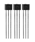 Dope Pro Grade High Sensitivity Hall Effect Sensor Switch 3 Pin SIP Magnetic Detector For Automotive And Industrial Gear Wide Temperature Range 24 To 50V Pack Of 10, 3 black sensors