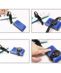 Pro Grade Watch Demagnetizer Tool For Mechanical Timepieces 110V Degauss Device Portable Repair Kit With Screwdrivers And Tweezers Restores Accurate