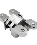 Two Pack 180 Degree Swing Door Hinges For Casement Doors Invisible Concealed Cross Hinges Set For Folding Tables And Cabinets