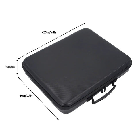 Satellite Hard Case With EVA Shell And Multi Compartment Organizer, 42.5x34x7.5 cm for RV Dishes and Accessories