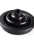 Close-up of Manual Transmission Dust Boot Replacement for 1986 1993 Mazda B2000 B2200 B2600 UB39-64-491, black rubber seal