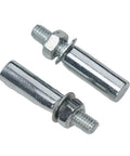 Heavy Duty Cotter Pin Set Four Pieces Three Eighths Inch Nine Point Five Millimeter With Crank Bolts Nuts And Washers