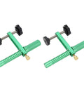 Two Pack 20mm Aluminum Bench Dog Woodworking Clamps For Handcrafts One Handed Operation Lightweight Durable Quick Hole Clamp Multifunctional