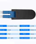 Duplex LC UPC Fiber Tester Loopback Plug For 9 By 125 Micron Singlemode Fiber Optic Cables Signal Test Adapter specifications