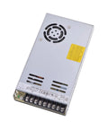Top view of Beefy 350W 12V Single Output Power Supply For Industrial Automation And CNC Machines with terminal blocks and fan vent.