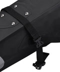 Waterproof 10L Bike Saddle Bag With Roll Top Closure Durable Seat Bag for Mountain and Road Bikes with buckle and strap