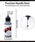 Ultra Fine Graphite Powder for Pinewood Derby Cars Half Ounce with Precision Needle Tip Applicator 3000 Mesh 99 Percent Purity