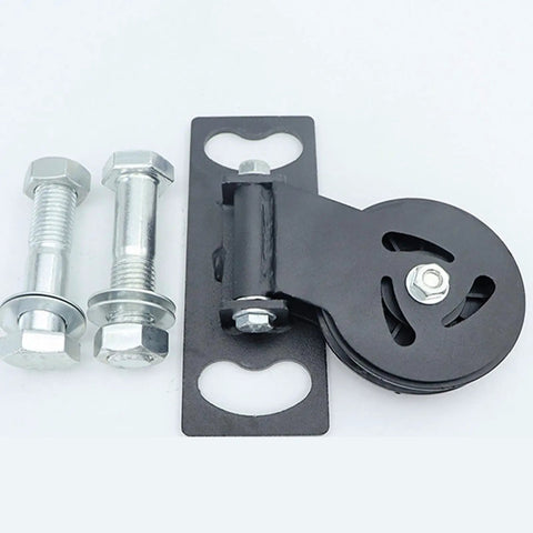 Heavy Duty Gym Cable Pulley With Detachable Rotation And Quiet Swivel Durable Fitness Pulley Attachment, bolts and plate