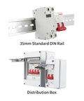 Heavy Duty Mini Circuit Breaker Serving Up Rock Solid Overload Tracking And Quick Short Circuit Shutoff Slick Din Rail Mount Design with 35mm DIN Rail