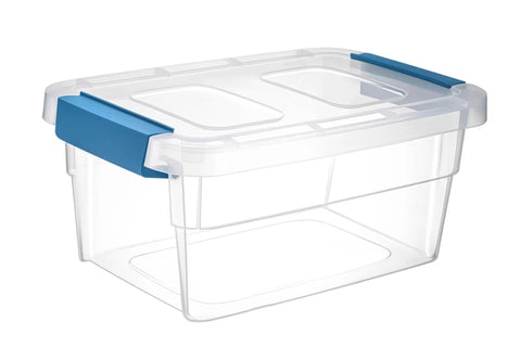 Clear Plastic Storage Bins With Lids Stackable Organizers 15 Quart Straight Up Perfect For Toys Crafts And Office Supplies Absolute Game Changer For Keeping It Neat