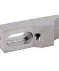 Low Profile Side Clamp Vises Hardened S136H Mold Steel Toe Clamps side view showing precision design and threaded hole for CNC milling.