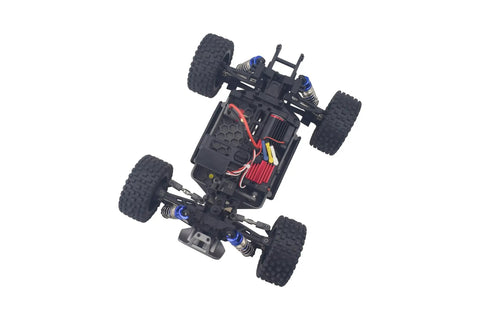 RC vehicle chassis showcasing compatibility with 2845 Brushless RC Motor for Four Wheel Drive Off Road Rigs With Beefed Up Torque