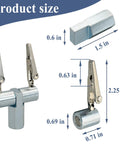 Amazon Gugaguga 55000 soldering wire clip holder with two removable spring clamps on a cylindrical magnetic base