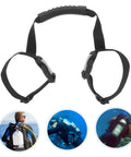 Sturdy Polyester Dive Tank Strap For Scuba Gear Lightweight Elastic Tank Holder That Keeps Your Air Tank Stable On Every Dive
