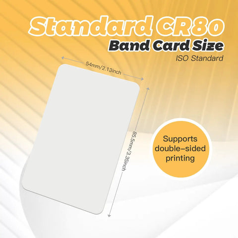 100 Pcs Smart RFID Cards 1K 13.56 MHz ISO 14443A M1 Printable Blank For Easy Access Control And Hotel Key Cards