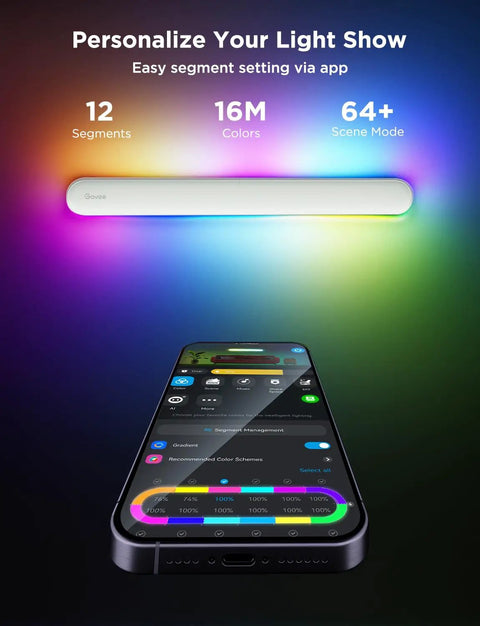 Straight Up Versatile Smart Wall Sconces Featuring Hella Bright RGBICW Led Bulbs Totally Customizable 16 Million Colors And Game Changing Matter App Control low profile smart lighting with app control.