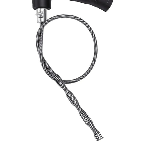 Heavy Duty Manual Drain Snake Auger For Home Plumbing Quick Clog Remover With Ergonomic Grip aluminum alloy snake cable.