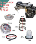 Heavy Duty Gy6 Oil Drain Plug Set With Mesh Spring And Rubber O Ring For 50cc To 150cc Engines Featuring Aluminum Build And Leak Proof Seal For Scooters, M30